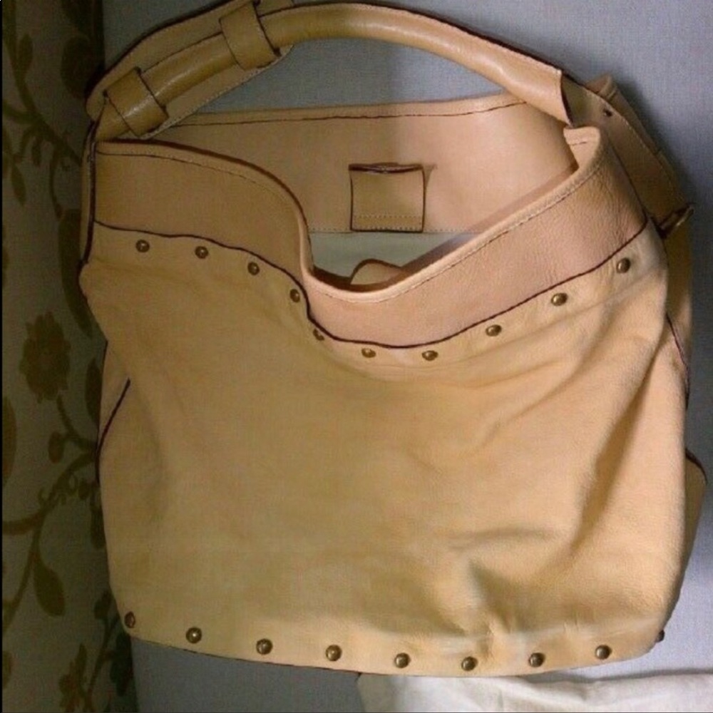 Chloe Tan Suede Leather Shoulder Bag